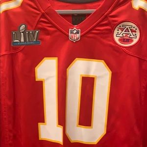 Kansas City Chief Hill 10 Super Bowl 54 jersey 2XL